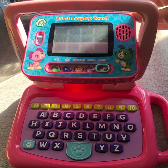LeapFrog Pink 2-in-1 LeapTop Touch - Picture 6 of 6